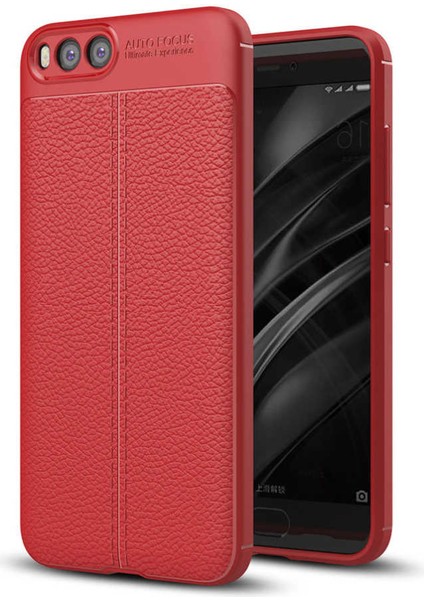 Xiaomi Mi 6 Uyumlu Kılıf Esnek Pu-Deri Leather-Pu Series Protected Case