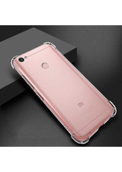 Xiaomi Redmi Note 5A Uyumlu Kılıf Case, Şeffaf Ultra Koruma Hard Transparent Ultra Protected