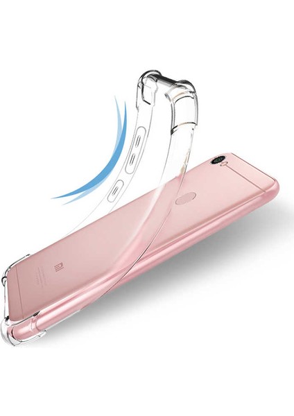 Xiaomi Redmi Note 5A Uyumlu Kılıf Case, Şeffaf Ultra Koruma Hard Transparent Ultra Protected