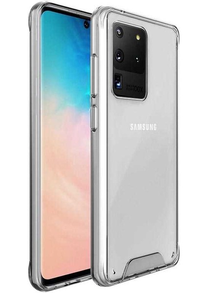 Samsung Galaxy S20 Ultra Uyumlu Kılıf Şeffaf Sert Ultra Koruma Teknolojisi Transparent Case fiyatları