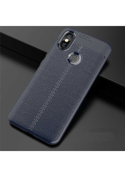 Xiaomi Mi A2 Lite Uyumlu Kılıf Esnek Pu-Deri Leather-Pu Series Protected Case