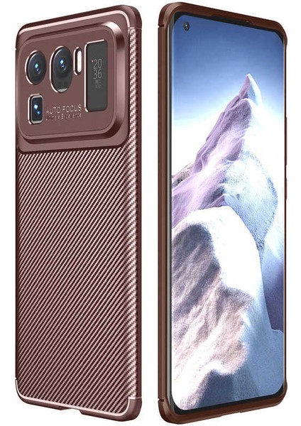 Xiaomi Mi 11 Ultra Uyumlu Kılıf Legion Series Flexible Soft Carbon Design Case