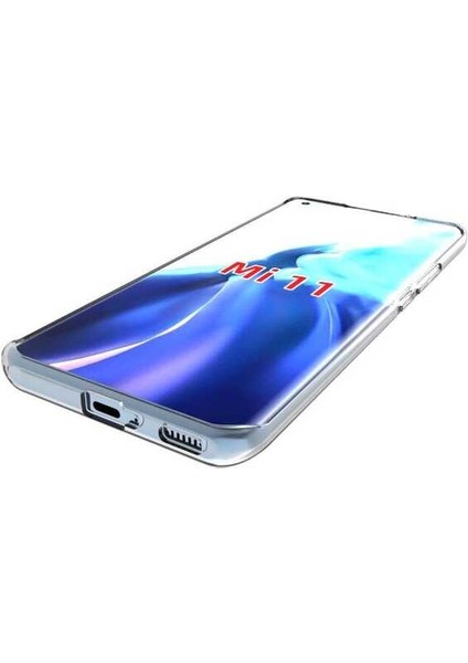 Xiaomi Mi 11 Uyumlu Kılıf Case, Soft, Transparent, Şeffaf Ultra Esnek Ince Silikon modelleri