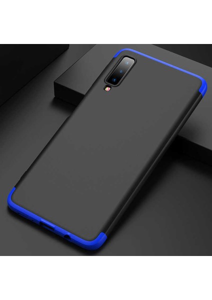 Samsung Galaxy A7 2018 Uyumlu Kılıf Sert Pürüzsüz Kapak Hard Full Protective Matte Cover Case