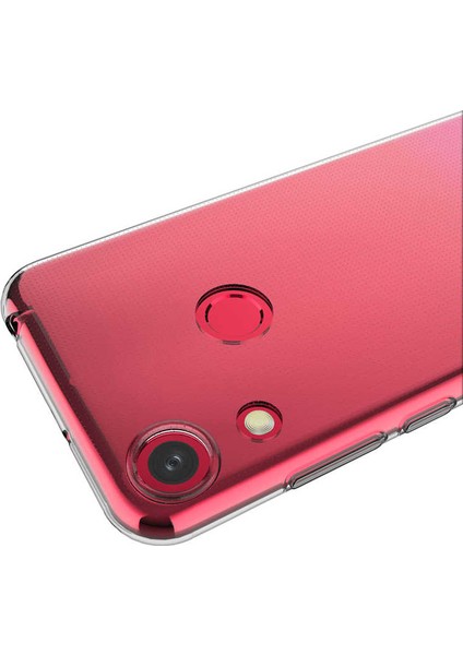 Huawei Honor 8A Uyumlu Kılıf Case, Soft, Transparent, Şeffaf Ultra Esnek Ince Silikon