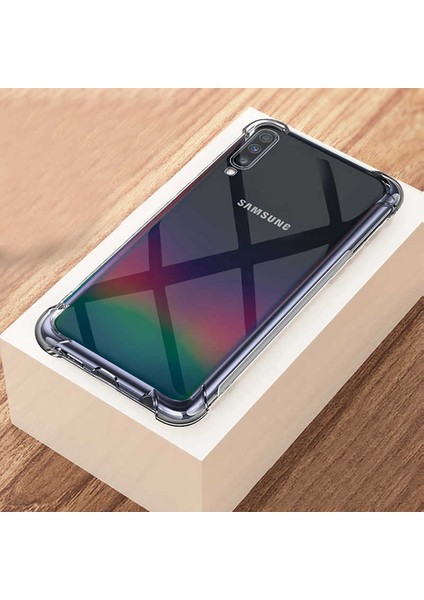 Samsung Galaxy A50 Uyumlu Kılıf Case, Şeffaf Ultra Koruma Hard Transparent Ultra Protected fiyatları