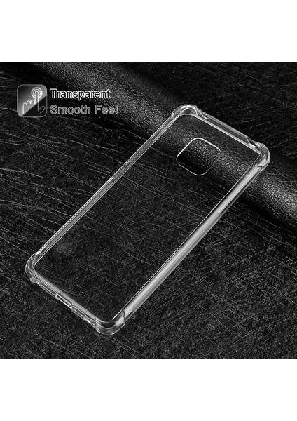 Huawei Mate 20 Pro Uyumlu Kılıf Case, Şeffaf Ultra Koruma Hard Transparent Ultra Protected