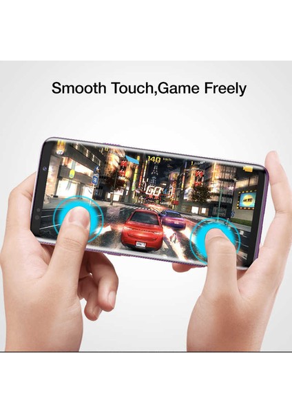 Samsung Galaxy S8 Plus Uyumlu Ekran Koruyucu Full Tam Kaplayan Hd, Jelatin Nano Film Sff fiyatları