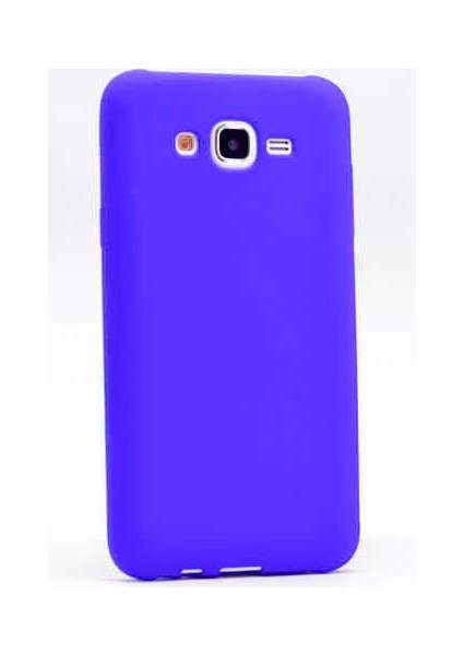 Samsung Galaxy J7 Uyumlu Kılıf Premium Serisi Elden Kaymaz Pürüzsüz Yumuşak Esnek