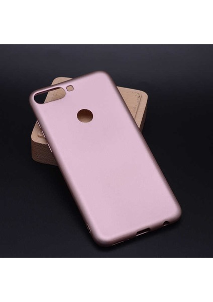 Huawei Y7 2018 Uyumlu Kılıf Premium Serisi Elden Kaymaz Pürüzsüz Yumuşak Esnek