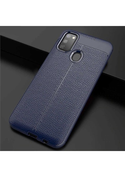 Samsung Galaxy M21 Uyumlu Kılıf Esnek Pu-Deri Leather-Pu Series Protected Case