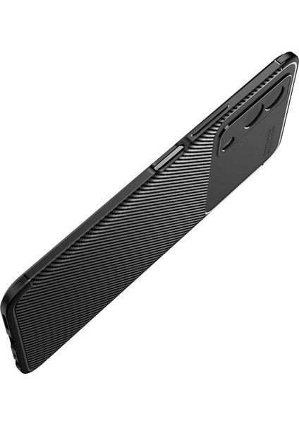 Vivo Y53S Uyumlu Kılıf Legion Series Flexible Soft Carbon Design Case