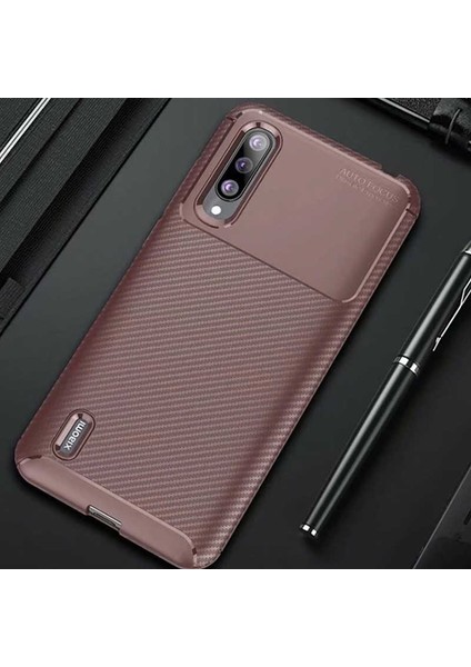 Xiaomi Mi A3 Uyumlu Kılıf Legion Series Flexible Soft Carbon Design Case