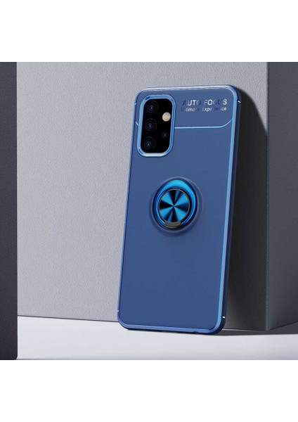 Samsung Galaxy A32 5g Uyumlu Kılıf Standlı Manyetik Yüzüklü Esnek Yumuşak Silikon Case