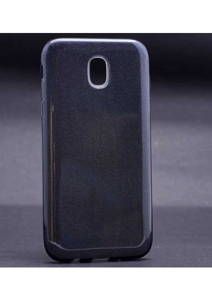 Samsung Galaxy J530 Pro Uyumlu Kılıf Simli Pırıltı Koleksiyonu Çift Katmanlı Pürüzsüz Yüzey