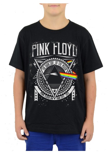 Pink Floyd Çocuk Tişört Siyah Unisex