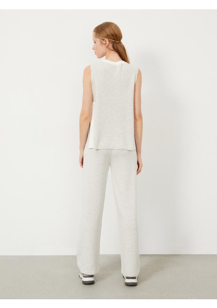 Pamuklu Beli Lastikli Regular Fit Triko Pantolon