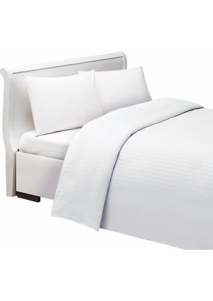 Basic Beyaz Tek Kişilik Pike
