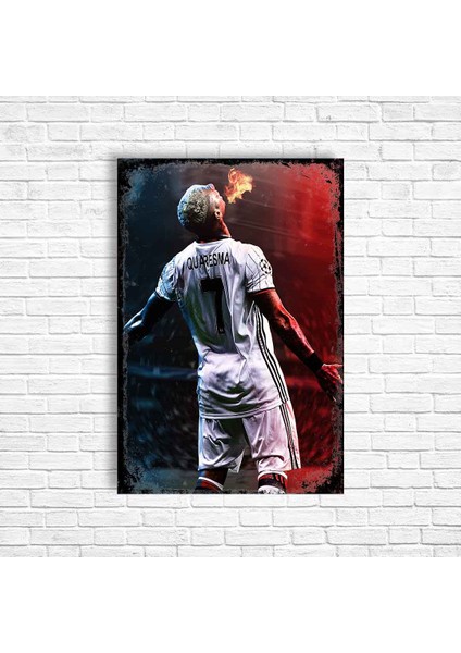 Quaresma Retro Ahşap Poster