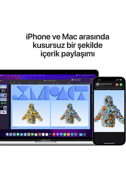 MacBook Pro M2 Çip 8GB 512GB SSD macOS 13" Taşınabilir Bilgisayar Gümüş MNEQ3TU/A