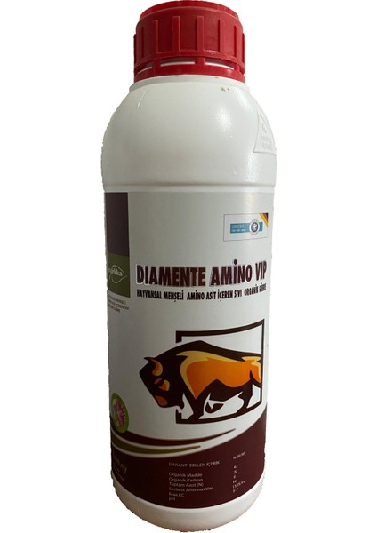 Diamente Amino Vıp 1 Lt Hayvansal Amino Asit ve Organik Gübre