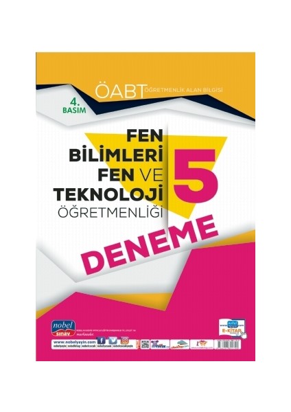 Öabt Fen Bilimleri ve Teknoloji Öğretmenliği - Öğretmenlik Alan Bilgisi - 5 Deneme