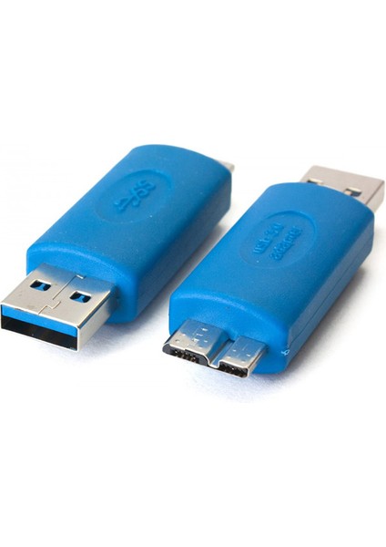 USB 3.0 A Erkek To USB 3.0 Mikro B Erkek Dönüştürücü Adaptör