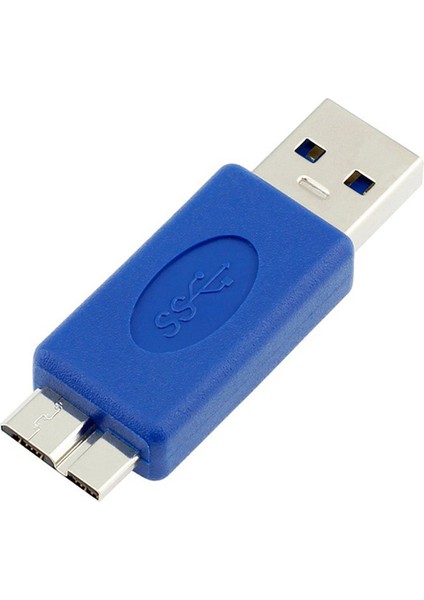USB 3.0 A Erkek To USB 3.0 Mikro B Erkek Dönüştürücü Adaptör