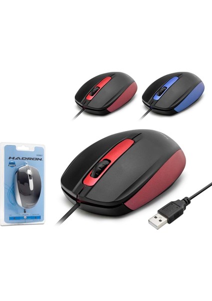 Hadron HR5667 Mouse Kablolu USB 1480 Dpı 110CM