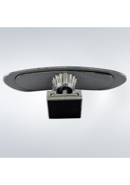 Ova-3 Dik Kollu Universal Iç Dikiz Aynası 16X4 cm Gri