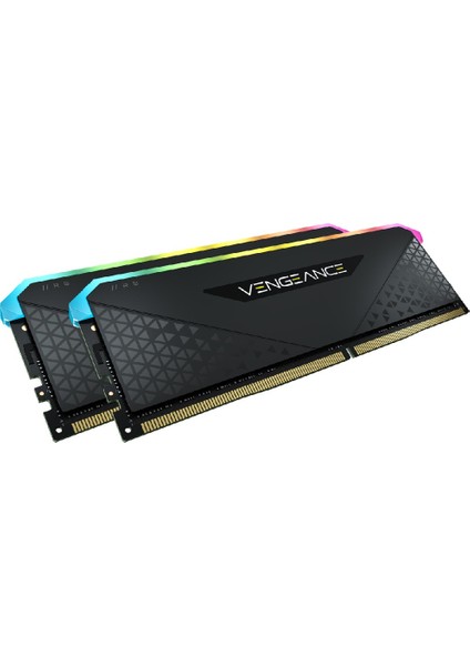 Vengeance RS RGB 16GB (2x 8GB) 3600 MHz DDR4 CL18 Dual Kit Ram - Siyah CMG16GX4M2D3600C18