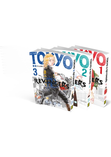 Tokyo Revengers 1,2 ve 3. Cilt Set