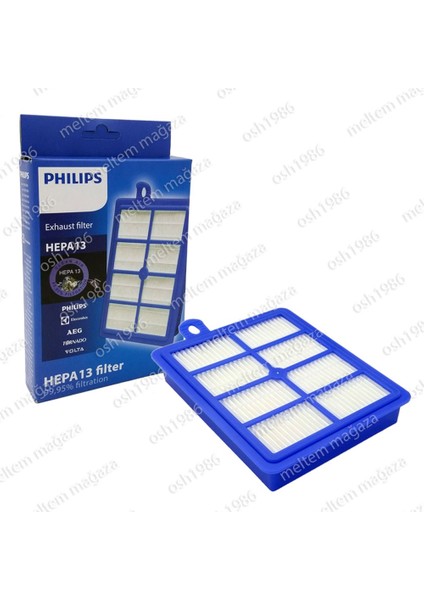 Arnica Uyumlu Tesla Premium ET14320 Elektrikli Süpürge Filtresi %100 Ithal Gerçek Hepa Filtre