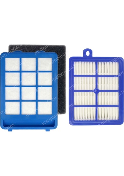 Philips Uyumlu Fc 9925 Marathon Ultimate Süpürge Ön ve Hepa Filtresi