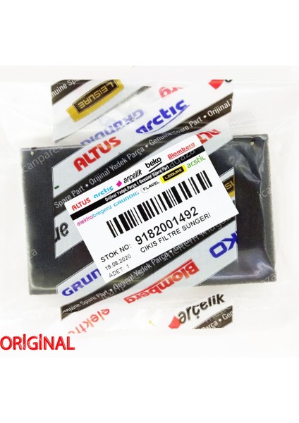 Arçelik Uyumlu S 4120 Kanguru Süpürge Çıkış Filtre Süngeri fiyatları