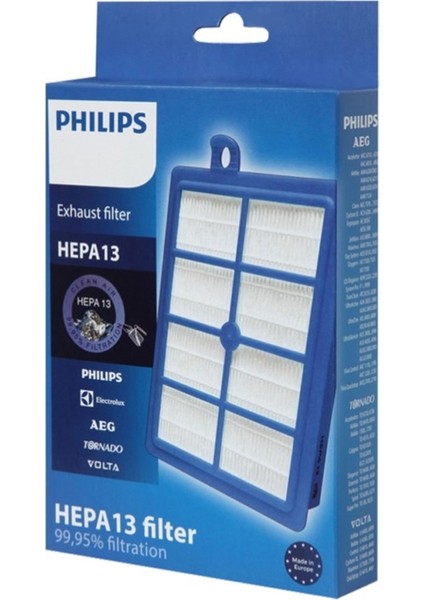 Philips Uyumlu Xb 9185 Marathon Ultimate Süpürge Ön ve Hepa Filtre