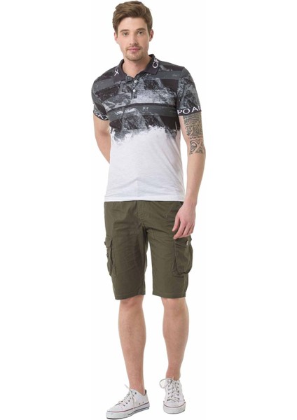 Cipo&Baxx CK265 Haki Kargo Cepli Keten Kapri indirimleri