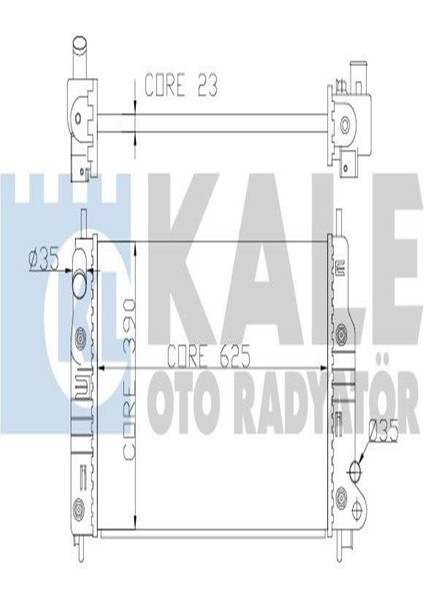 355900 Motor Su Radyatoru Monde I / Iı 1.6 16 V / 1.8 16V / 2.0 16V 92-00 (WA382195)