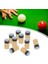 10 Parça Snooker Bilardo Işaret Uçları Tip Üzerinde Vidalı Bakır 12MM (Yurt Dışından) 3