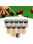 10 Parça Snooker Bilardo Işaret Uçları Tip Üzerinde Vidalı Bakır 12MM (Yurt Dışından) 4