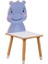 Ahşap Çocuk Aktivite Sandalyesi Mdf - Baby Hippo 2