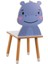 Ahşap Çocuk Aktivite Sandalyesi Mdf - Baby Hippo 5