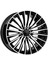EMR-DY989-01 8.5X19"-5X112 ET38 66.6 Black Diamond Jant (4 Adet) 1