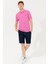 Erkek Pembe Basic T-Shirt 50251701-VR041 4