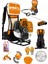 Turbo Çelik Krank 7.9hp 63CC Benzinli Sırt Tipi Tırpan Çayır Ot Biçme Makinesi +Canavar Başlık +Yağ 1