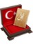 Ahşap Kutulu Hafız Boy Kuranı Kerim Ay Yıldız Nakışlı (Ciltli) 1