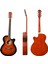 Gitar Akustik Extreme Sahne Gitarı (XAC45EQ4BS) 4