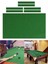 Bilardo Havuz Masa Decloth 7ft/8ft/9ft Havuz Masa Külük Pad Yün Karışımı Ön Kesim 8ft Yeşil (Yurt Dışından) 5
