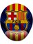 Barcelona Bilek Destekli Mousepad Model - 1 Oval 1