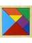 2'li Oyun Seti 1 Adet Ahşap Tetris 1 Adet Ahşap Tangram Oyunu 2si 1 Arada 2